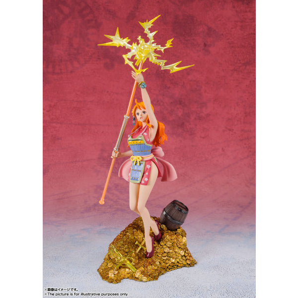 Figuarts ZERO Nami - WT100 Commemoration Eichiro Oda New Illustration 100 Famous Views and Pirates-