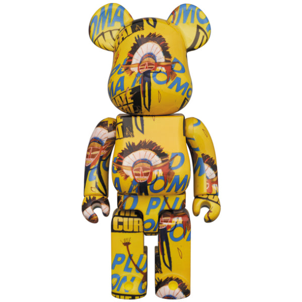 BE@RBRICK Andy Warhol × JEAN-MICHEL BASQUIAT #3 100％ & 400％