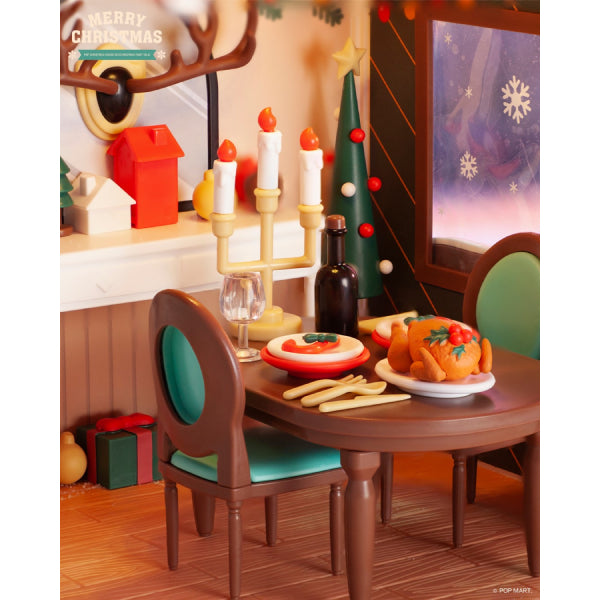 Pop Mart - Pop Christmas cabin assembly model (Xmas Fairy Tale)