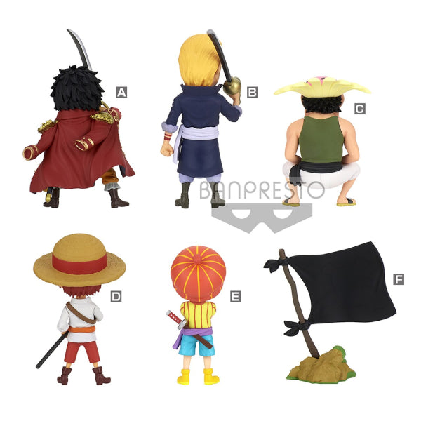 ONE PIECE - WORLD COLLECTABLE FIGURE - WANOKUNI KAISOUHEN 2 (SET OF 6)