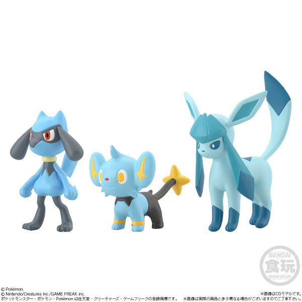 POKEMON SCALE WORLD SINNOH REGION 2 SET W/O GUM