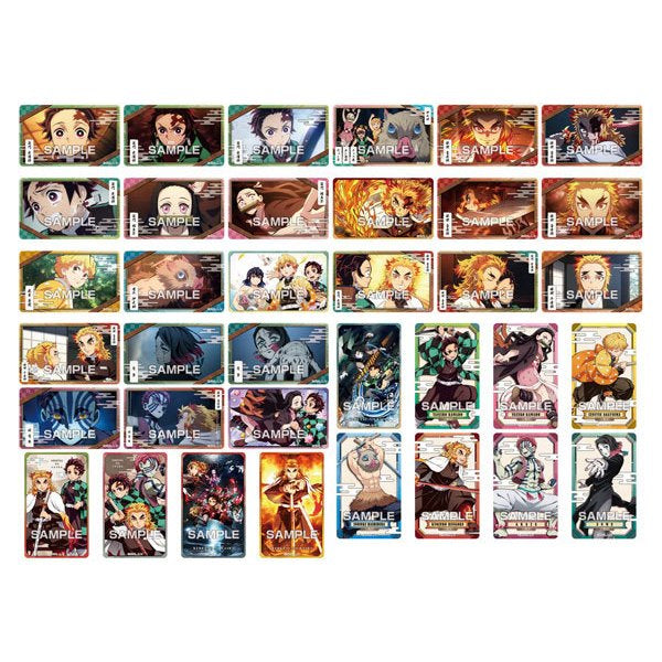 Demon Slayer Deco Sticker 4 With Gum [BOX 20 packs]