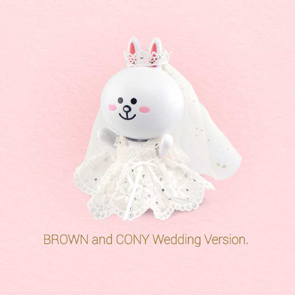 [P-STYLE] LINE FRIENDS - CONY WEDDING VERSION