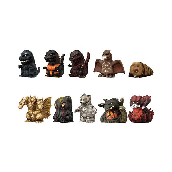 Godzilla Soft Vinyl Puppet Mascot [1BOX 10 packs included]