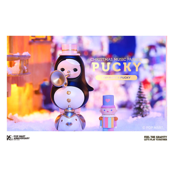 Pop Mart - Pucky Christmas Music Parade Blind Box Series Mini Figure