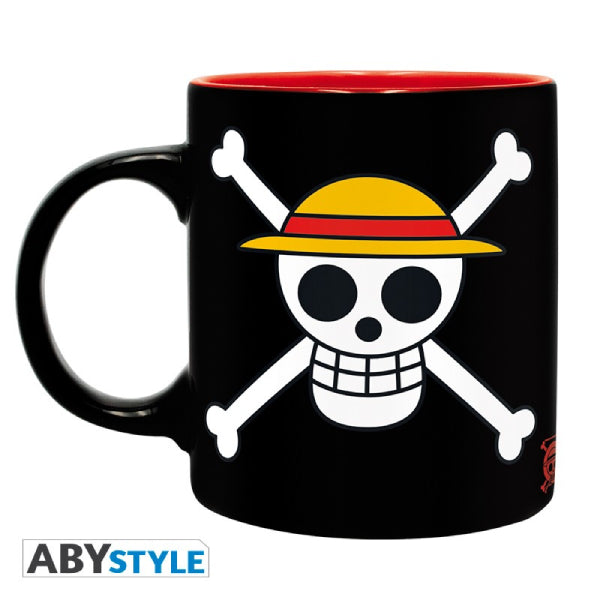 ONE PIECE - Gift Set - "Luffy" - Mug (ABYMUG410) + PVC Keychain (ABYKEY037) + A6 Pocket Notebook