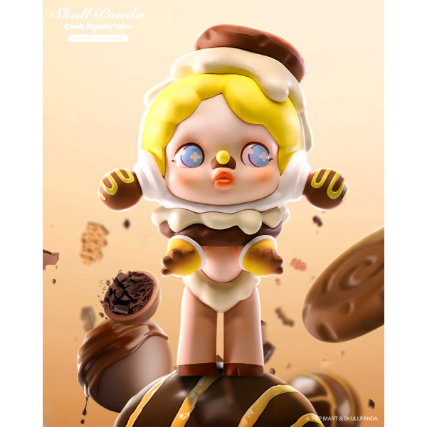 Pop Mart - Skull Panda Candy Monster Town Series Mini Figure
