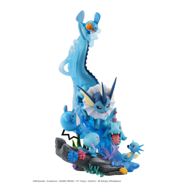 G.E.M.EX Series POKEMON Water Type - DIVE TO BLUE