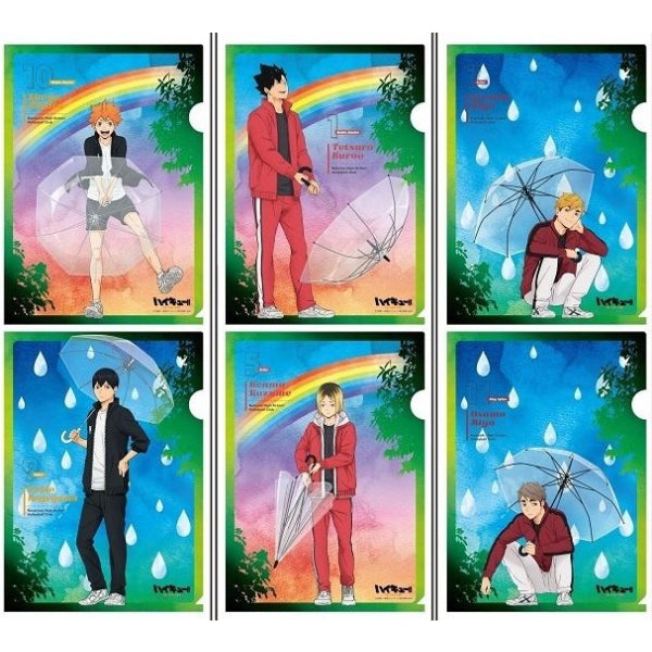 Haikyu !! TO THE TOP Clear File Set (Rain ver.)