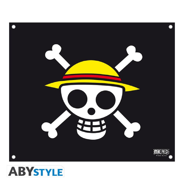 ONE PIECE - Premium Gift Set - "Skull" - Flag (ABYDCT001) + 3D Metal Keychain + 3D Mug (ABYMUG711)
