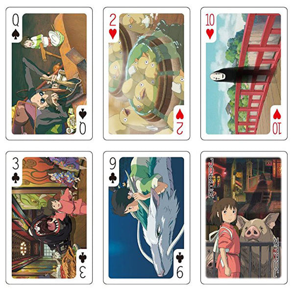 Ghibli - Playing cards full of scenes Spirited Away (2021 APR Resale Ver.)