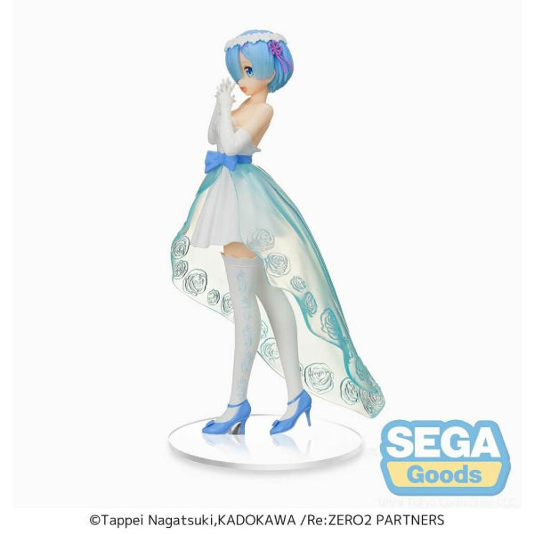 SEGA [SPM] Re:ZERO Rem BRIDAL DRESS