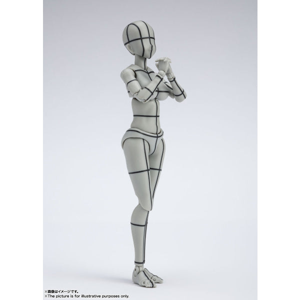 S.H.Figuarts BODY CHAN -KENTARO YABUKI- WIRE FRAME (Gray Color Ver.)