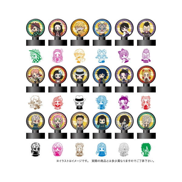 Demon Slayer: Kimetsu no Yaiba - Cartoon Stamp (1 BOX 18 pack included)