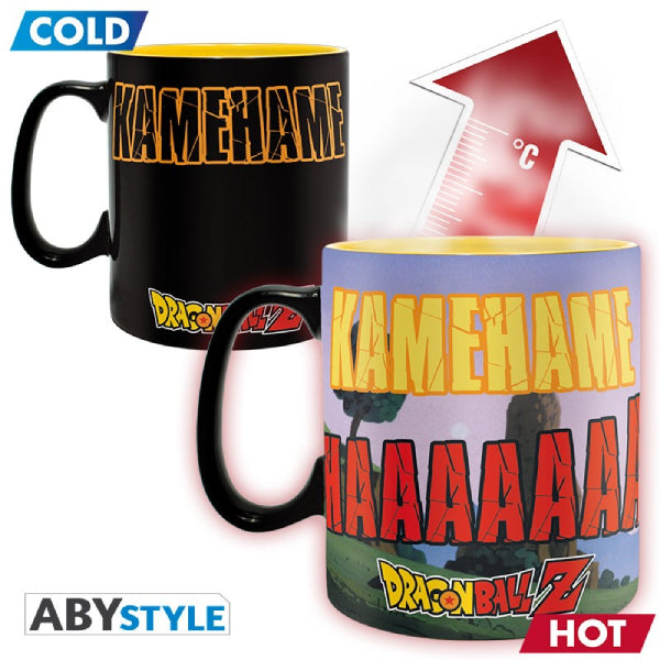 DRAGON BALL - Mug Heat Change - 460 ml - DBZ/ Goku Kamehameha