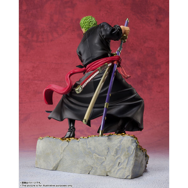 Figuarts ZERO Roronoa Zoro - WT100 Commemorative Eiichiro Oda Illustration "DAIKAIZOKU HYAKKEI"-