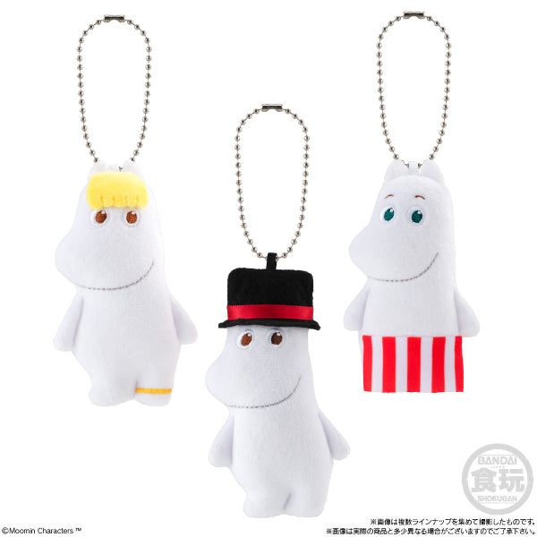 MOOMIN FLUFFY MASCOT W/O GUM (set of 7)
