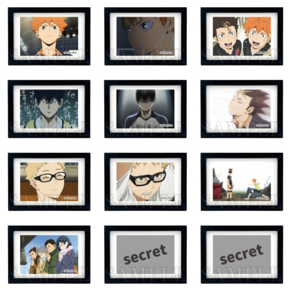 Haikyu !! TO THE TOP Character Frame Magnet Vol.1