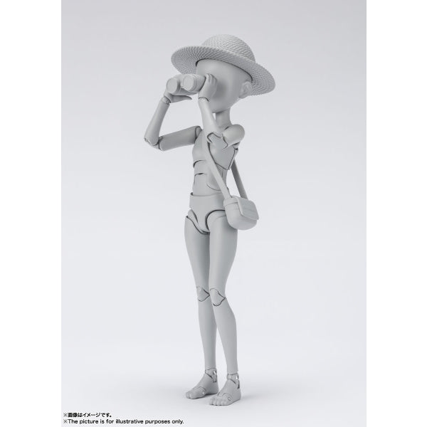 S.H.Figuarts Body-chan -Sugimori Ken- Edition DX SET (Gray Color Ver.)