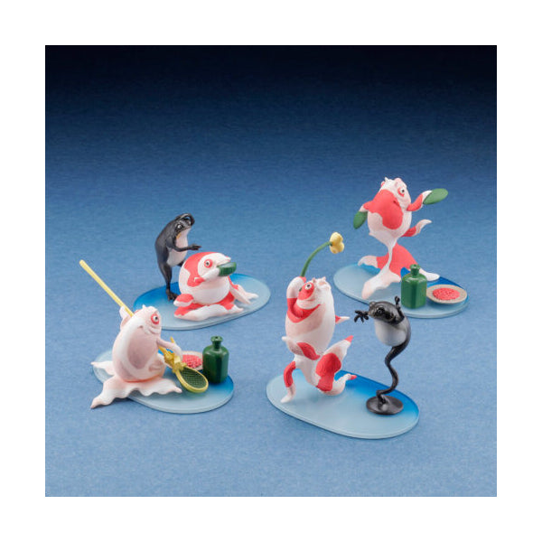 MiniQ Kuniyoshi Utagawa's Goldfish Sake no Zashiki (6 Pcs Box Set)