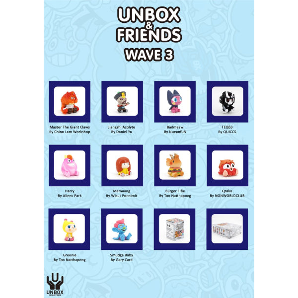 UNBOX & FRIENDS 3 (SET OF 12)