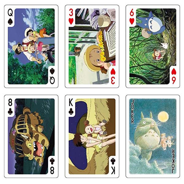 Ghibli - Playing cards full of scenes My Neighbor Totoro