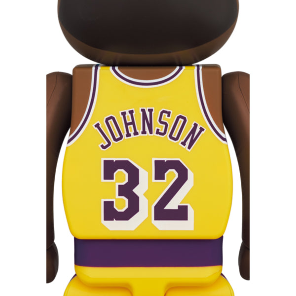BE@RBRICK Magic Johnson (Los Angeles Lakers) 100％ & 400％ Set