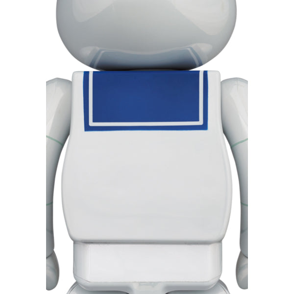 BE@RBRICK STAY PUFT MARSHMALLOW MAN WHITE CHROME Ver. 100％ & 400％ SET