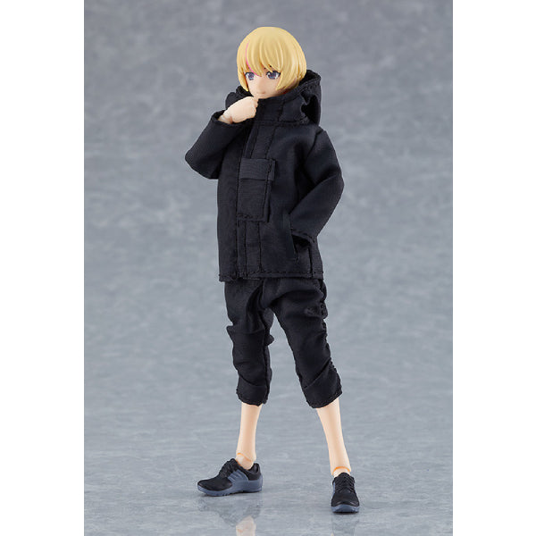 Figma 524 Yuki with Techwear Outfit