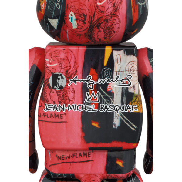 BE@RBRICK Andy Warhol × JEAN-MICHEL BASQUIAT #1 100％ ＆ 400％ Set