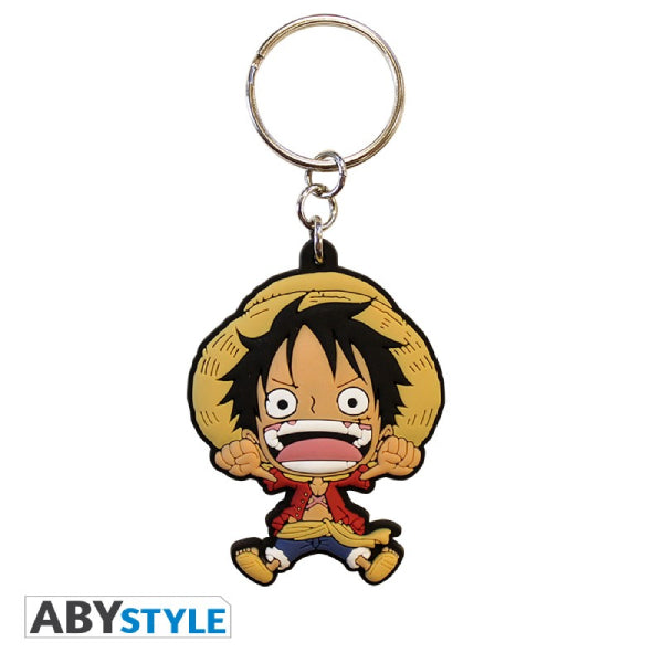 ONE PIECE - Gift Set - "Luffy" - Mug (ABYMUG410) + PVC Keychain (ABYKEY037) + A6 Pocket Notebook