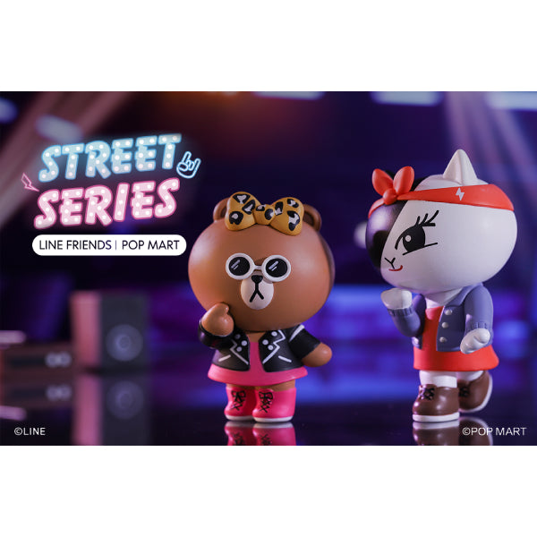 Pop Mart - Line Friends Street Series Mini Figure (Brown, Sally, Cony, etc.)
