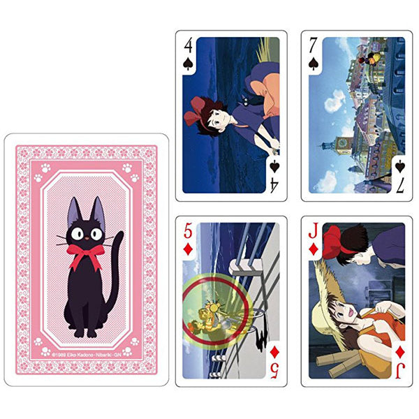 Ghibli - Playing cards full of scenes Kiki's Delivery Service