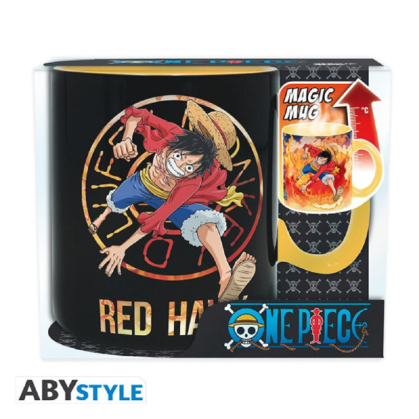 ONE PIECE - Mug Heat Change - 460 ml - Luffy & Sabo