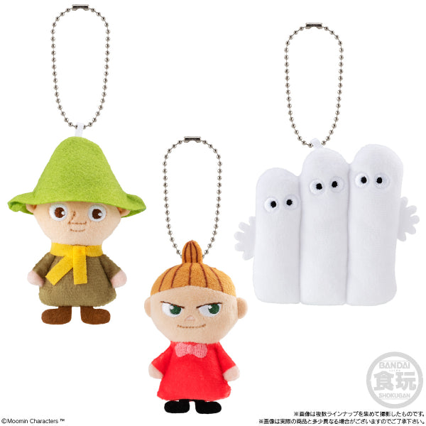 MOOMIN FLUFFY MASCOT W/O GUM (set of 7)