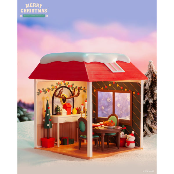 Pop Mart - Pop Christmas cabin assembly model (Xmas Fairy Tale)