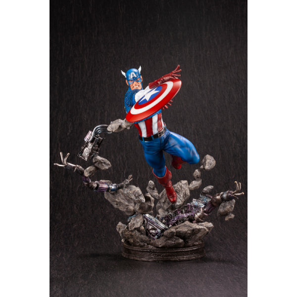 KOTOBUKIYA - CAPTAIN AMERICA AVENGERS FINE ART STATUE
