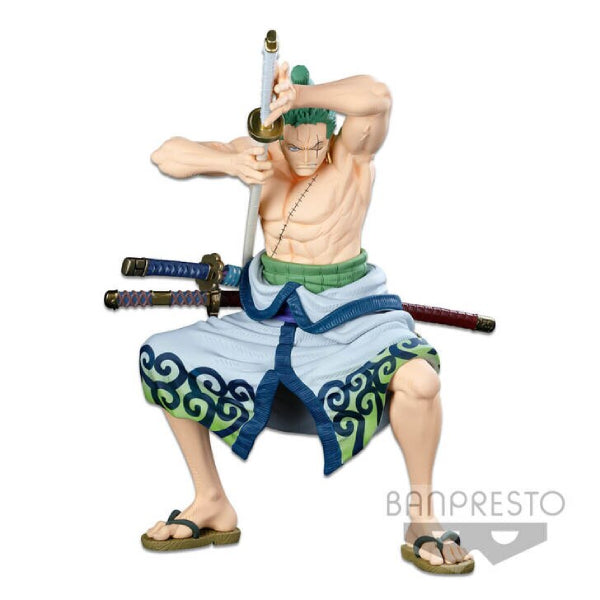 [SMSP] ONE PIECE BANPRESTO WORLD FIGURE COLOSSEUM 3 SUPER MASTER STARS PIECE THE RORONOA ZORO［THE  BRUSH］&［THE ORIGINAL］