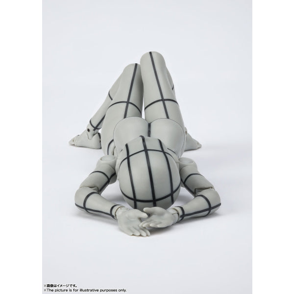 S.H.Figuarts BODY CHAN -KENTARO YABUKI- WIRE FRAME (Gray Color Ver.)