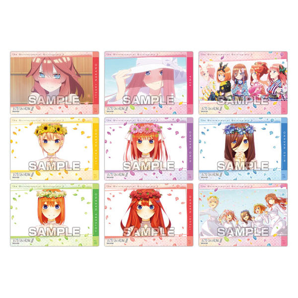 The Quintessential Quintuplets ∬ - Clear Card Collection With Gum