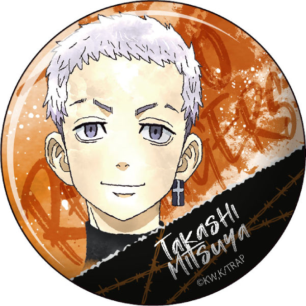 Tokyo Revengers - Wet Color Series Can Badge (Set of 7)