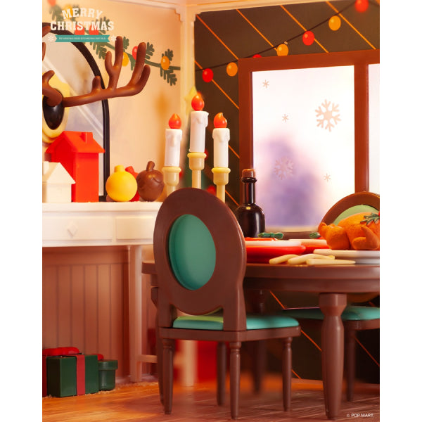 Pop Mart - Pop Christmas cabin assembly model (Xmas Fairy Tale)