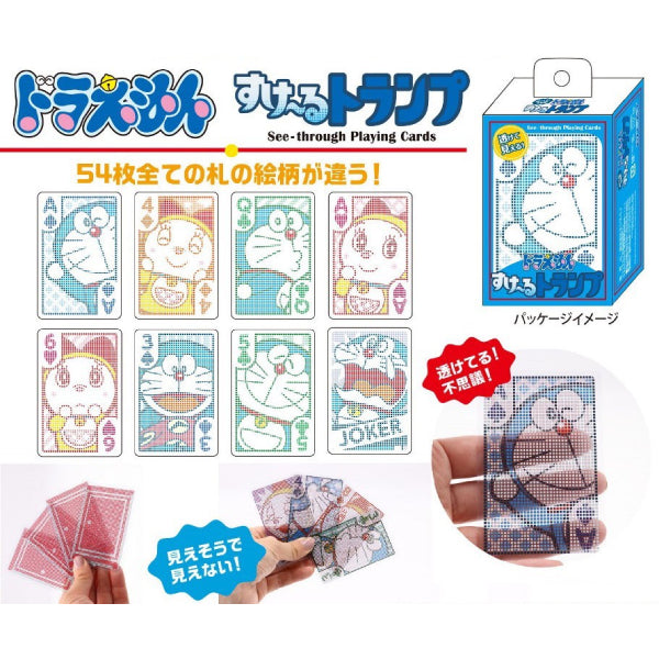 Ensky Transparent Playing Card Series - Doraemon (2021 Apr resale ver.)