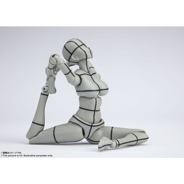 S.H.Figuarts BODY CHAN -KENTARO YABUKI- WIRE FRAME (Gray Color Ver.)