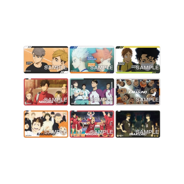 Haikyu !! TO THE TOP Deco sticker 2 with gum [1 BOX 20 packs included]