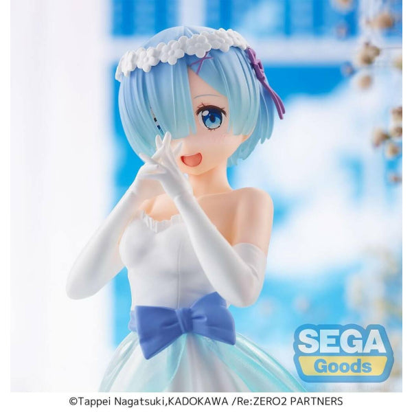 SEGA [SPM] Re:ZERO Rem BRIDAL DRESS