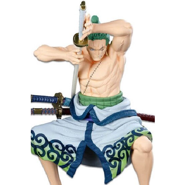 [SMSP] ONE PIECE BANPRESTO WORLD FIGURE COLOSSEUM 3 SUPER MASTER STARS PIECE THE RORONOA ZORO［THE  BRUSH］&［THE ORIGINAL］