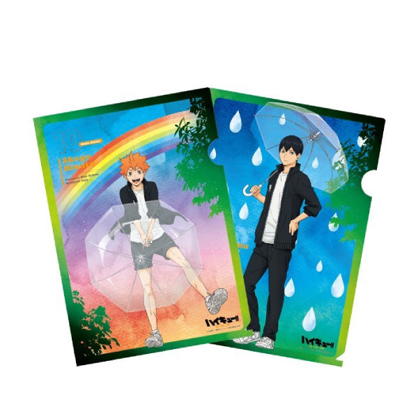 Haikyu !! TO THE TOP Clear File Set (Rain ver.)