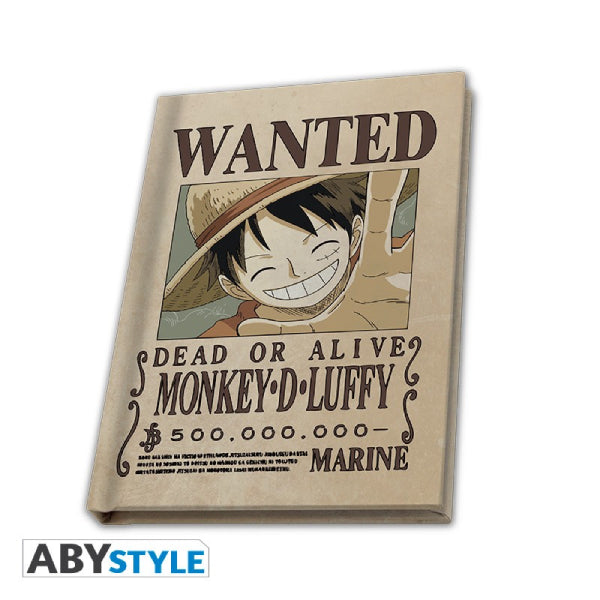 ONE PIECE - Gift Set - "Luffy" - Mug (ABYMUG410) + PVC Keychain (ABYKEY037) + A6 Pocket Notebook