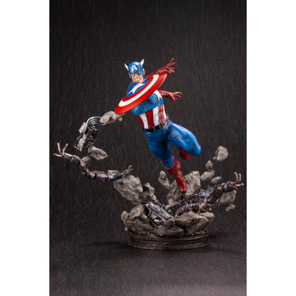KOTOBUKIYA - CAPTAIN AMERICA AVENGERS FINE ART STATUE